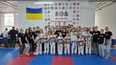 Спортсмени з кіокушин карате