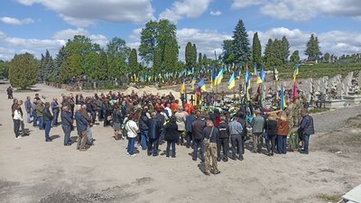 Похорон, кулеметник Віталій Тимків Похорон, кулеметник Віталій Тимків