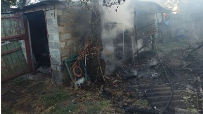 На Запоріжжі минулої доби внаслідок обстрілів РФ сталася пожежа На Запоріжжі минулої доби внаслідок обстрілів РФ сталася пожежа