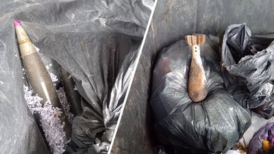 Лежали у смітнику: у середмісті Черкас знайшли боєприпаси