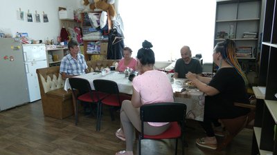 Колишня жителька Донеччини Ольга Оленіченко облаштувала прихисток для переселенців у Франківську