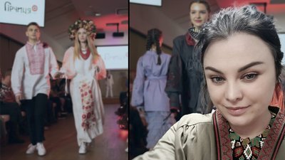 Запорізька дизайнерка представила колекцію етноодягу в Польщі. Зібрані кошти перерахують на ЗСУ