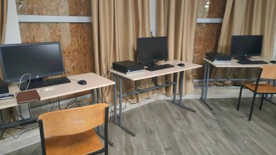 Комп'ютерний зал для дітей Фото: Суспільне Донбас Комп'ютерний зал для дітей Фото: Суспільне Донбас