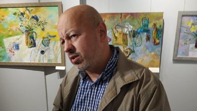 "Квіти і речі". У Музеї мистецтв Прикарпаття триває виставка картин художниці Світлани Хміль