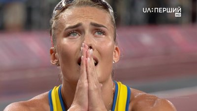 Вікторія Ткачук під час Олімпіади-2020 Вікторія Ткачук під час Олімпіади-2020