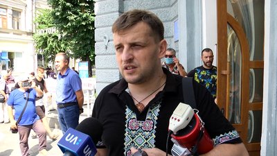 У Житомирі протестувальники вимагали звільнити керівника водоканалу У Житомирі протестувальники вимагали звільнити керівника водоканалу