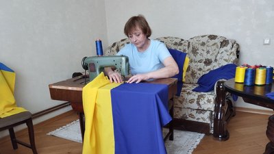 Марія Кудрявцева за роботою