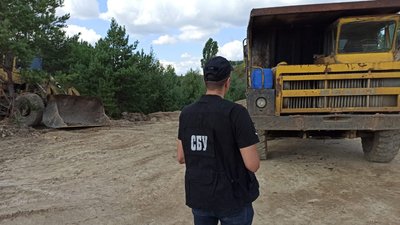 На Рівненщині викрили незаконний видобуток базальту на понад 70 млн грн