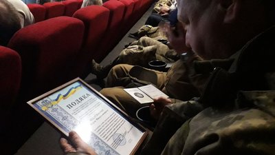 Сумський 211 батальйон відзначив річницю створення Сумський 211 батальйон відзначив річницю створення