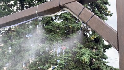 У Луцьку встановили вуличні душі