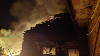 Війна, пожежа, Нікопольщина, війська РФ