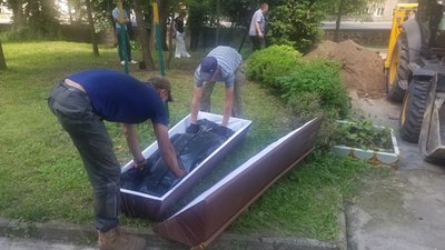 З парку – на Дубенське: у Рівному вчетверте перепоховали останки Олеко Дундича З парку – на Дубенське: у Рівному вчетверте перепоховали останки Олеко Дундича