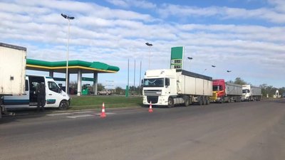 У Миколаївській області, на ділянці автодороги Н-11, встановлено ГВК У Миколаївській області, на ділянці автодороги Н-11, встановлено ГВК