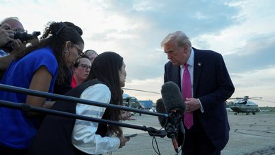 "Мені доведеться втрутитися": Трамп — про можливість прямих переговорів між Зеленським і Путіним