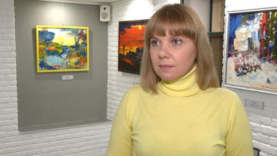Реалізм, кубізм та абстракція: у рівненському "Євро-арті" виставка місцевої художниці Реалізм, кубізм та абстракція: у рівненському "Євро-арті" виставка місцевої художниці