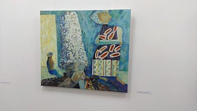 15 нових картин у техніці малярства презентувала художниця Ольга Кучма 15 нових картин у техніці малярства презентувала художниця Ольга Кучма