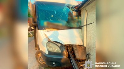 У Полтаві розбився водій маршрутки