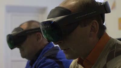Віртуальна реальність у психоневрологічному інтернаті у Горохові