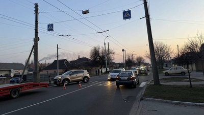 Зіткнення авто з мотоциклом у Черкасах: поліцейські відкрили кримінальне провадження