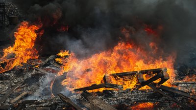 На Полтавщині внаслідок пожеж загинуло двоє чоловіків