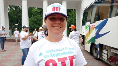 Жителі Арабатської Стрілки під Кабміном вимагають переглянути перспективний план області Жителі Арабатської Стрілки під Кабміном вимагають переглянути перспективний план області