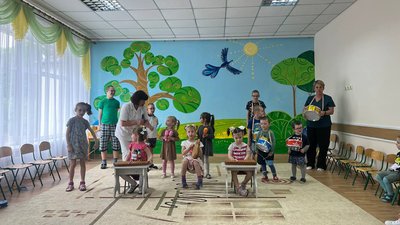 Вихованці спеціалізованого будинку дитини у Вінниці