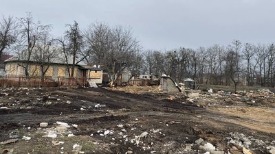 Один зі знищених будинків у Смілі на Черкащині не відновлять Один зі знищених будинків у Смілі на Черкащині не відновлять