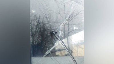 Херсон, тролейбус, обстріли 