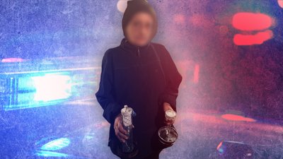 Жінка, яку підозрюють у нарузі над могилою військового