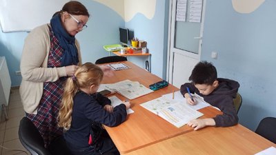 У кропивницькій приватній школі діти ходять на уроки