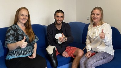 Боєць з Івано-Франкіщини, який втратив ногу на війні, отримав квартиру Боєць з Івано-Франкіщини, який втратив ногу на війні, отримав квартиру