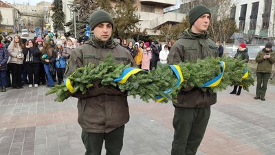 У Тернополі вшанували Героїв Небесної Сотні У Тернополі вшанували Героїв Небесної Сотні