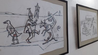 "Якщо себе не любиш, то і роботи любити не будеш". У Сумах відкрили виставку авторства Леонтія Костура