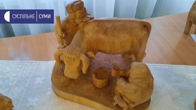 "Зимові фарби творчого натхнення". Різдвяна виставка народних майстрів відкрилася у Сумах "Зимові фарби творчого натхнення". Різдвяна виставка народних майстрів відкрилася у Сумах