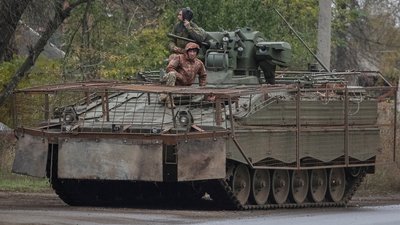Українські військовослужбовці в Донецькій області