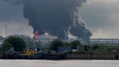 удар Сил оборони по нафтовому терміналу у Санкт-Петербурзі