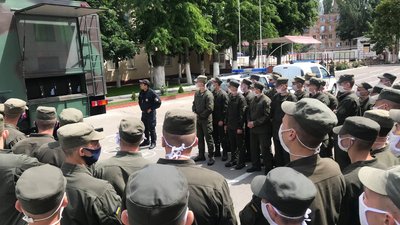 На період курортного сезону: до одеських нацгвардійців прибуло підкріплення з Запоріжжя