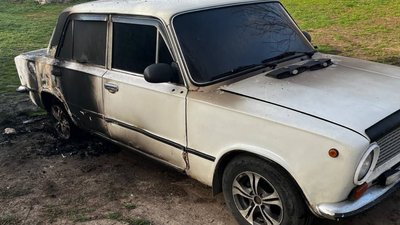 У Запоріжжі горів автомобіль