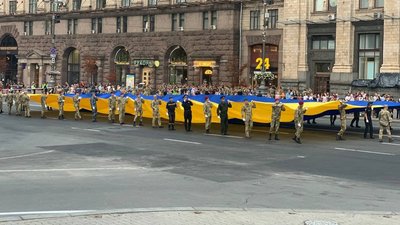 Новітнє озброєння та "Мрія". Як у Києві пройшла репетиція параду до Дня Незалежності