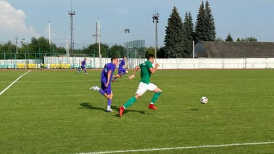 Команди Сумщини зіграли товариський матч з футболу у Тростянці