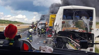 У Польщі потрапив у ДТП автобус, що перевозив десятки українців