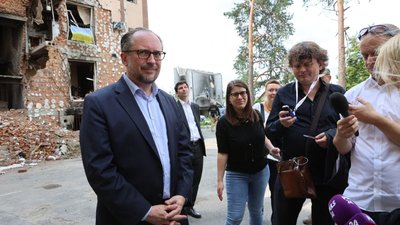 Міністри закордонних справ Чехії та Австрії відвідали Ірпінь та Гостомель.