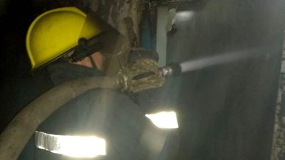 На Херсонщині горів приватний будинок