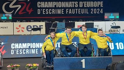 Черкаський паралімпієць у складі української збірної виборов два "золота" на чемпіонаті Європи