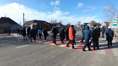 У двох районах Харківщини протестували проти тарифів У двох районах Харківщини протестували проти тарифів