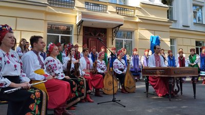 Відкриття барельєфу Григорію Левченку в Полтаві Відкриття барельєфу Григорію Левченку в Полтаві