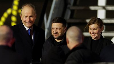 Прем'єр-міністр Ірландії Міхал Мартін, Зеленський