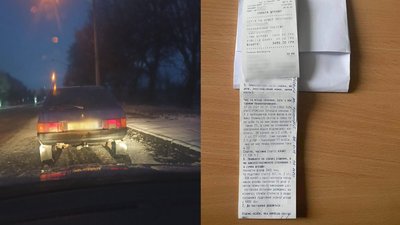 Нові штрафи: одного з перших порушників в Україні зупинили у Рівному. Скільки він заплатив