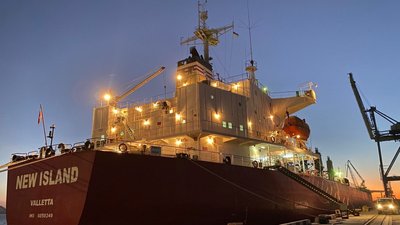 "Зерновим коридором" з порту Одещини вийшло п'яте зафрахтоване ООН судно