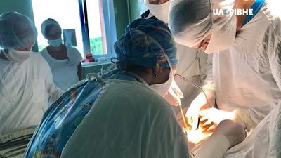 У Рівному однорічному хлопчику провели унікальну операцію спільно зі столичними лікарями